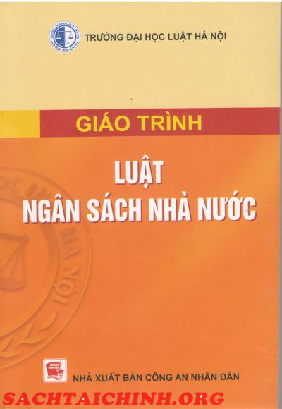 Giáo trình Luật ngân sách nhà nước đại học luật Hà Nội