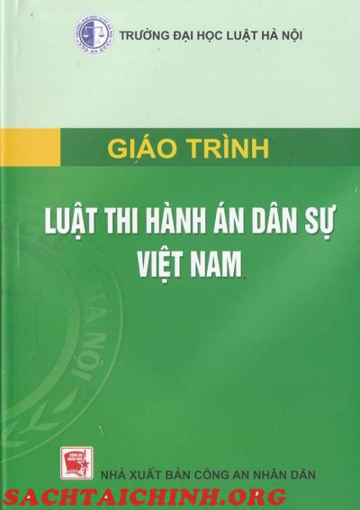 Giáo trình luật thi hành án dân sự Việt Nam