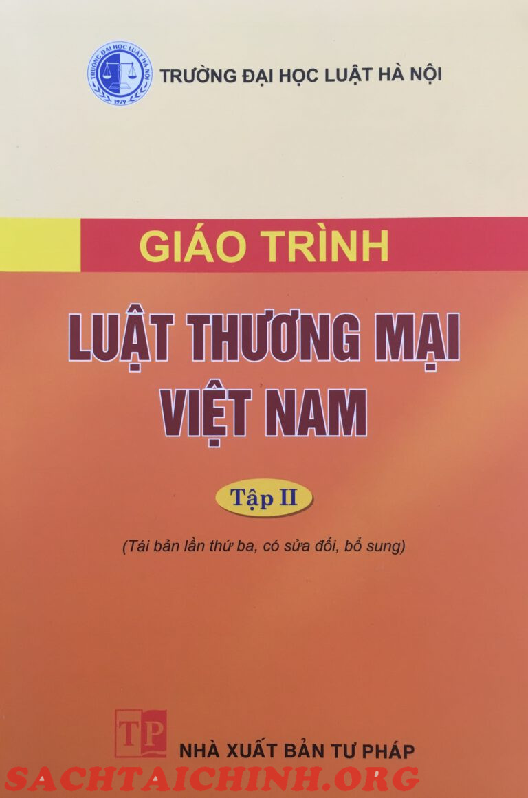Giáo trình luật thương mại Việt Nam tập 2 đại học luật Hà Nội