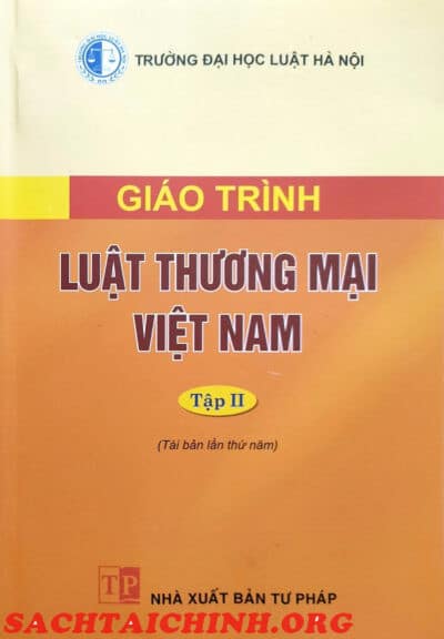 Sách giáo trình thương mại Việt Nam tập 2 - Đại học luật Hà Nội