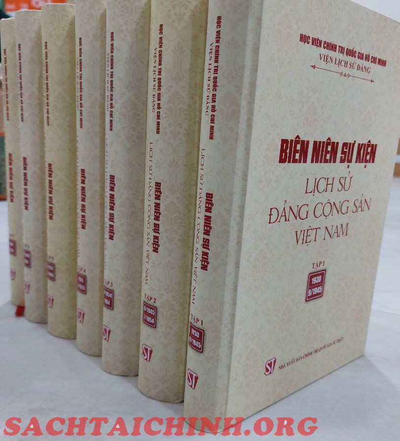 Sách - Biên Niên Sự Kiện Lịch Sử Đảng Cộng Sản Việt Nam (Trọn Bộ 7 Tập)